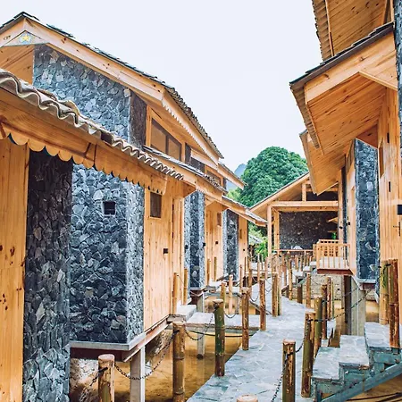 Chien'S Lodge Du Gia Làng Cac Exterior photo